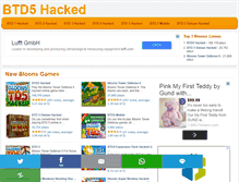 Tablet Screenshot of btd5hacked.com